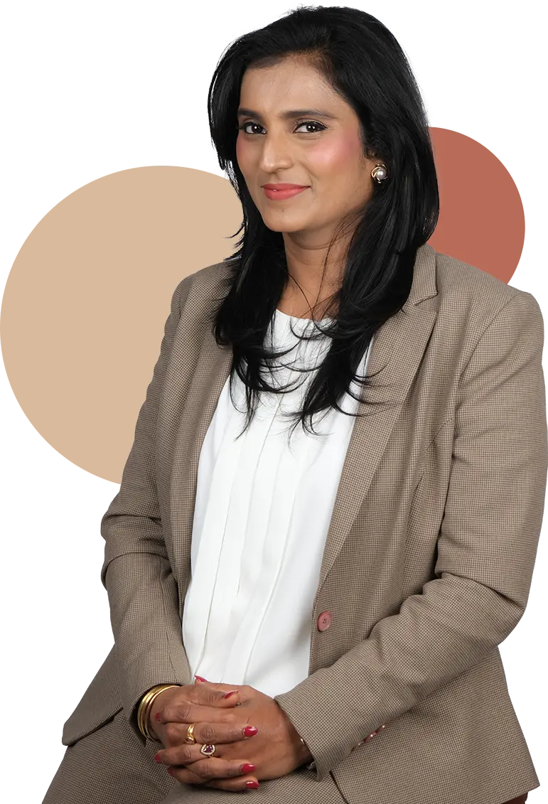 Portrait of Dr Purvi Jayaaraaj